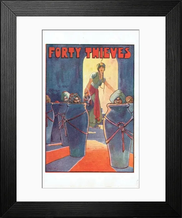 Framed Print : The Forty Theives by Ian Query Framed Print : The Forty Theives by Ian Query
