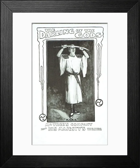 Framed Print : The Darling of the Gods by David Belasco & John Luther Long Framed Print : The Darling of the Gods by David Belasco & John Luther Long