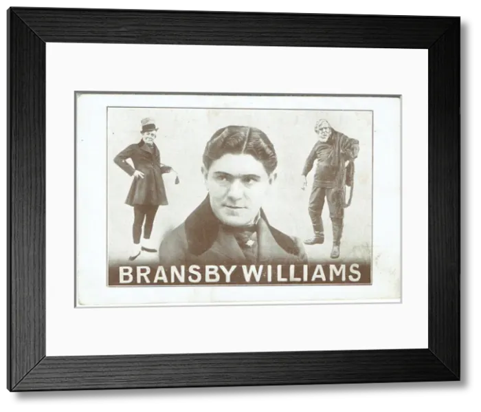 Framed Print : Bransby Williams in David Copperfield by Walter F. Evelyn Framed Print : Bransby Williams in David Copperfield by Walter F. Evelyn