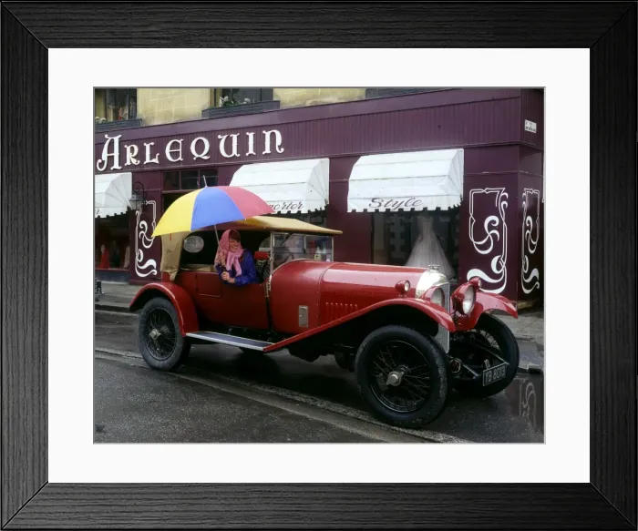 Framed Print : Vintage Bentley at Morlaix, Brittany, France Framed Print : Vintage Bentley at Morlaix, Brittany, France