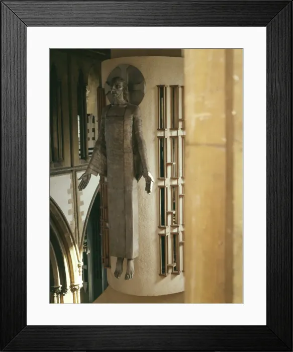 Framed Print : Christ in Majesty, Llandaff Cathedral, Cardiff, South Wales Framed Print : Christ in Majesty, Llandaff Cathedral, Cardiff, South Wales