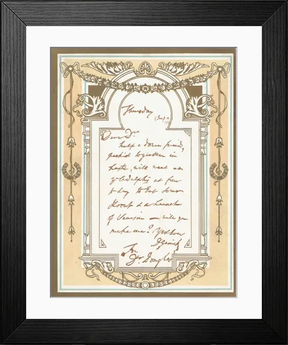 Framed Print : David Garrick by Tom Robertson Framed Print : David Garrick by Tom Robertson