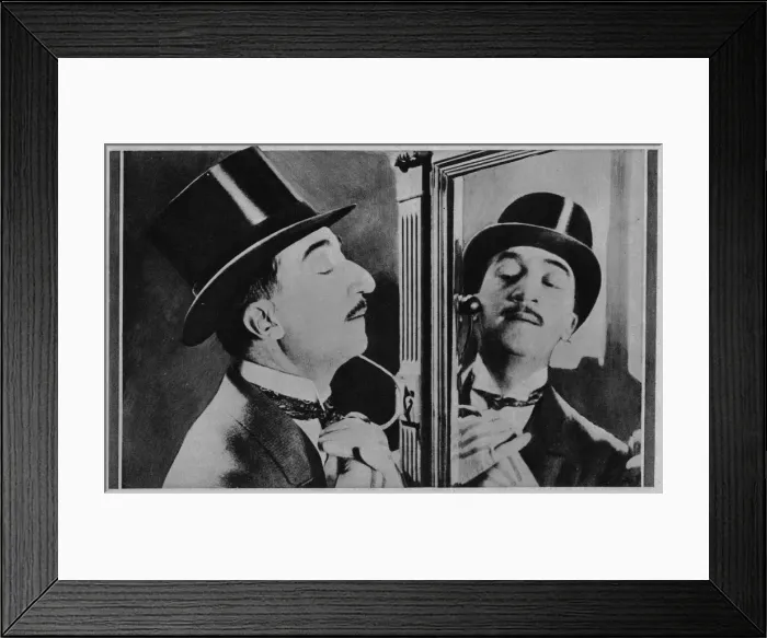 Framed Print : Marcel Levensue in the French film Un Heritge de Cent Millio Framed Print : Marcel Levensue in the French film Un Heritge de Cent Millio