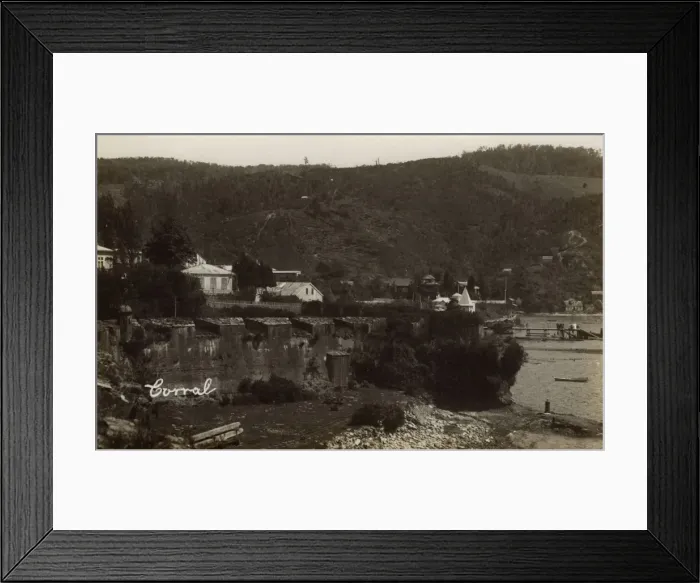 Framed Print : Corral, Chile, South America Framed Print : Corral, Chile, South America