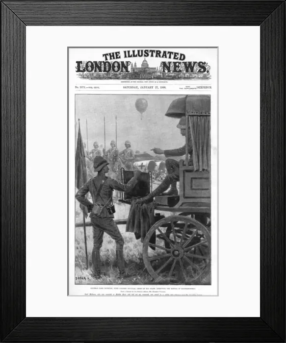 Framed Print : General Lord Methuen with Colonel Douglas Framed Print : General Lord Methuen with Colonel Douglas