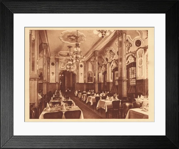 Framed Print : The Berliner Saal at the Weinstuden Kempinski, Berlin, 1920s Framed Print : The Berliner Saal at the Weinstuden Kempinski, Berlin, 1920s