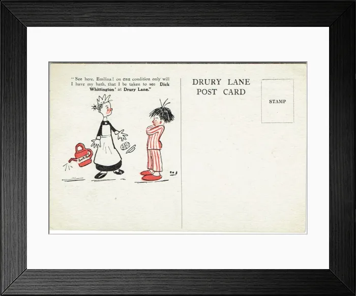 Framed Print : Dick Whittington by J. Hickory Wood and Arthur Collins Framed Print : Dick Whittington by J. Hickory Wood and Arthur Collins