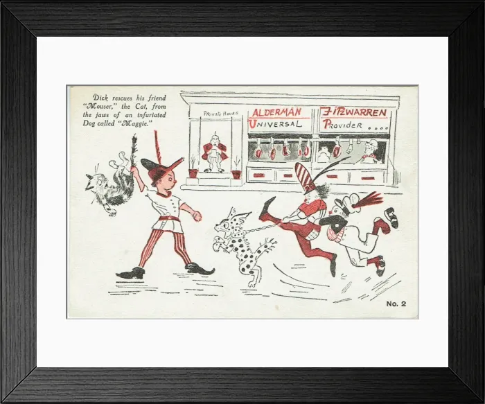 Framed Print : Dick Whittington by J. Hickory Wood and Arthur Collins Framed Print : Dick Whittington by J. Hickory Wood and Arthur Collins