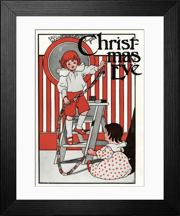 Framed Print : Christmas Eve by Charles Robinson Framed Print : Christmas Eve by Charles Robinson