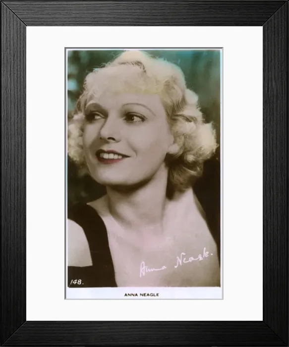 Framed Print : Anna Neagle - popular English actress, singer and dancer Framed Print : Anna Neagle - popular English actress, singer and dancer