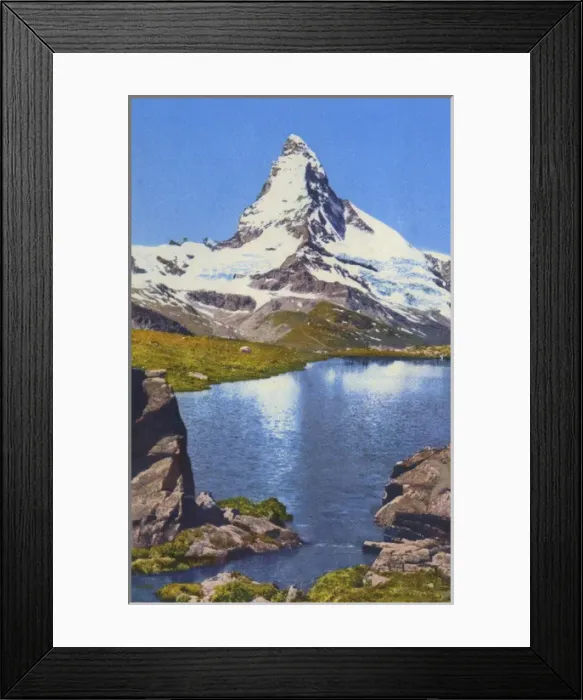 Framed Print : The Matterhorn, Switzerland