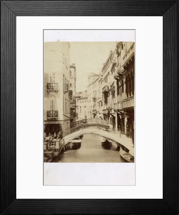 Framed Print : Venice, Italy - Canonica Canal - Palazzo Trevisan-Cappello Framed Print : Venice, Italy - Canonica Canal - Palazzo Trevisan-Cappello