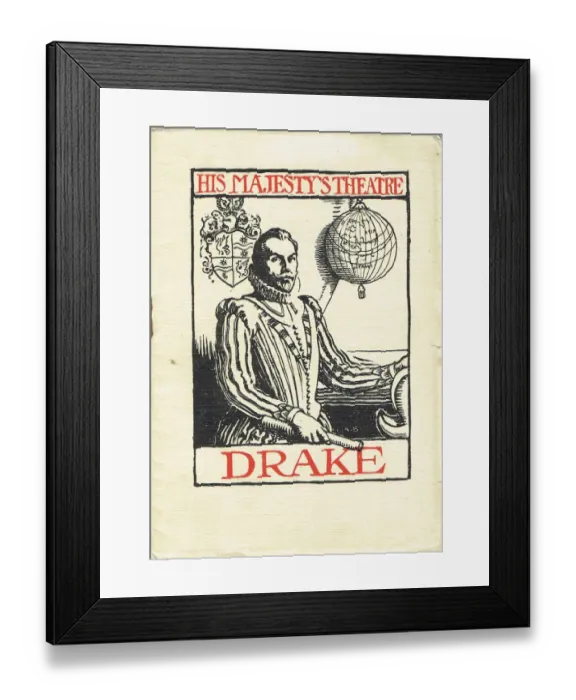 Framed Print : Drake by Louis N. Parker Framed Print : Drake by Louis N. Parker