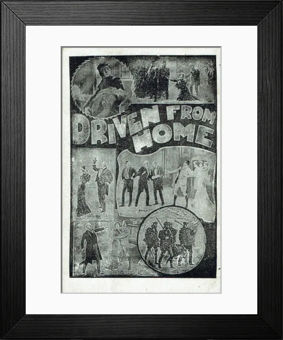 Framed Print : Driven From Home by Gilbert Hastings Macdermott Framed Print : Driven From Home by Gilbert Hastings Macdermott