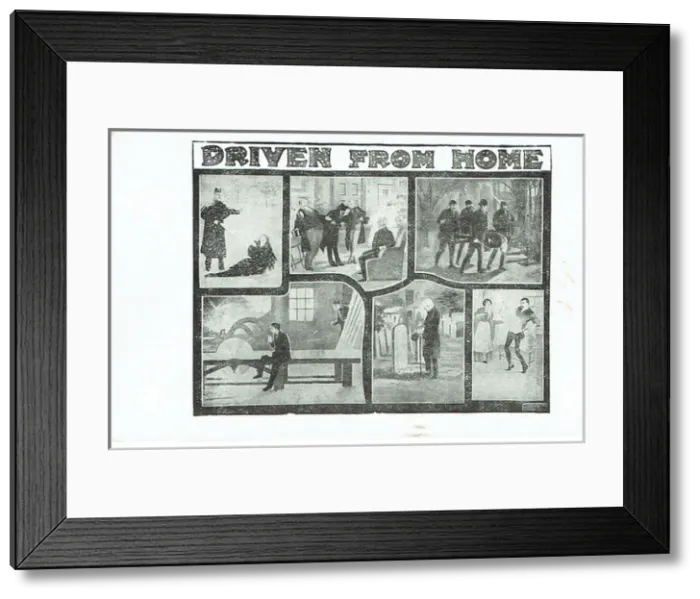 Framed Print : Driven From Home by Gilbert Hastings Macdermott Framed Print : Driven From Home by Gilbert Hastings Macdermott