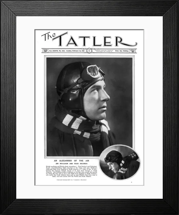 Framed Print : Tatler cover - Jim Mollison Framed Print : Tatler cover - Jim Mollison