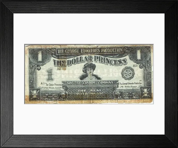 Framed Print : The Dollar Princess by A. M. Willner and F. Gruenbaum Framed Print : The Dollar Princess by A. M. Willner and F. Gruenbaum