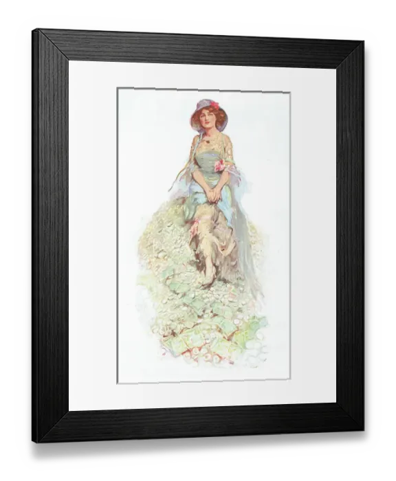 Framed Print : The Dollar Princess by A. M. Willner and F. Gruenbaum Framed Print : The Dollar Princess by A. M. Willner and F. Gruenbaum