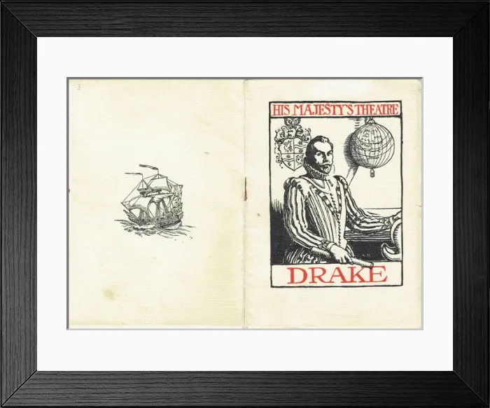 Framed Print : Drake by Louis N. Parker Framed Print : Drake by Louis N. Parker