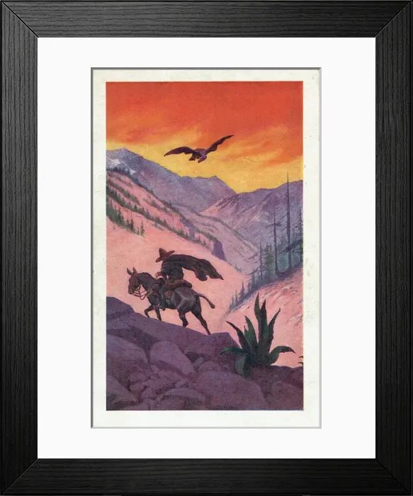 Framed Print : Don Q by Hesketh Prichard Framed Print : Don Q by Hesketh Prichard