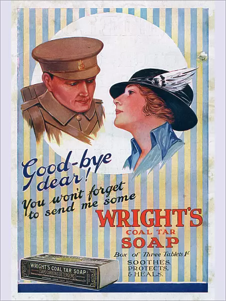Wrights Coal Tar Soap - WW1
