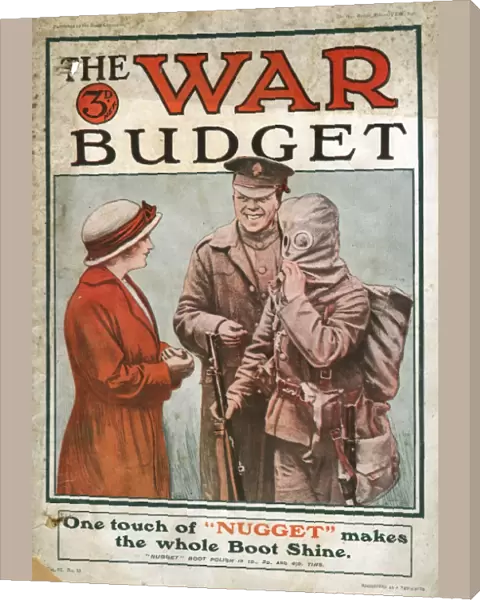 The War Budget - Tommies in gas masks