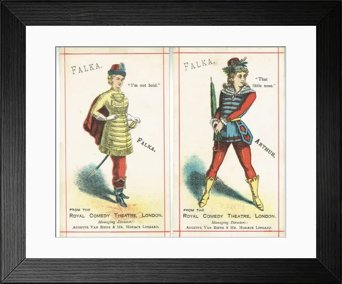 Framed Print : Falka by H. B. Farnie Framed Print : Falka by H. B. Farnie