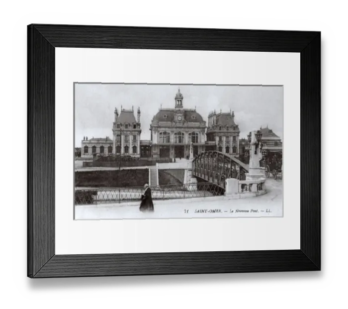 Framed Print : Saint Omer, Pas de Calais, northern France
