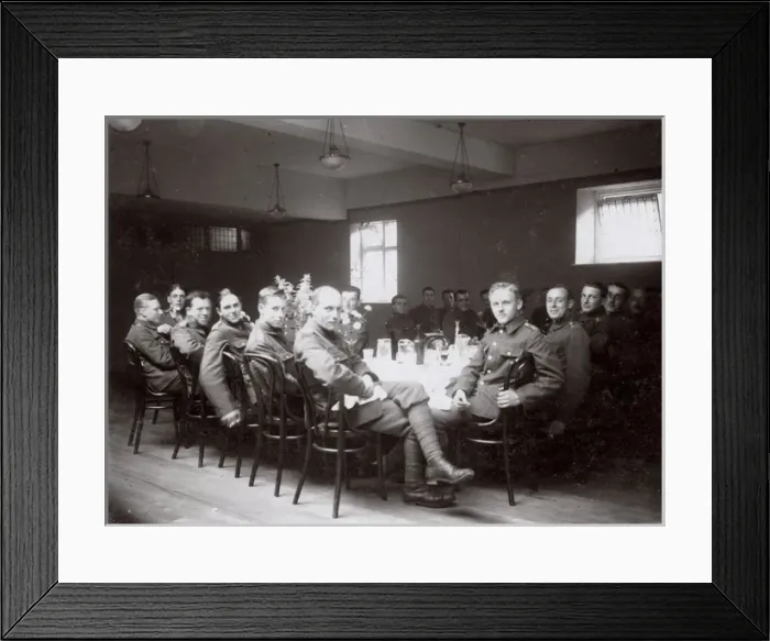 Framed Print : Young men in UOTC Royal Fusiliers, Epsom, Surrey, WW1 Framed Print : Young men in UOTC Royal Fusiliers, Epsom, Surrey, WW1