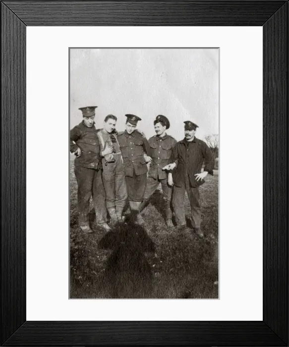 Framed Print : OTC cadets and men at camp, Barn Hill, Chingford, WW1 Framed Print : OTC cadets and men at camp, Barn Hill, Chingford, WW1