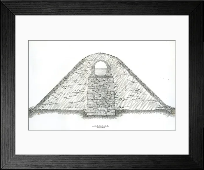 Framed Print : Section through Croton aqueduct Framed Print : Section through Croton aqueduct
