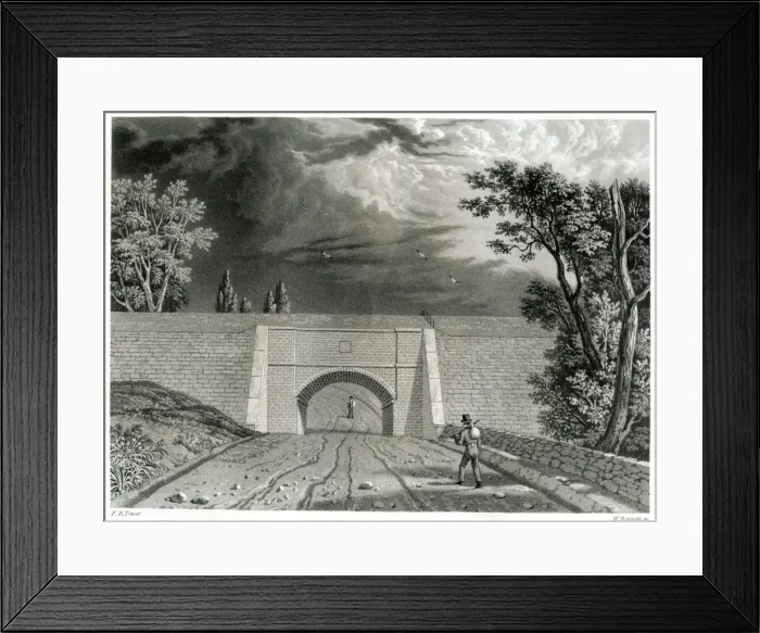 Framed Print : Croton aqueduct bridge for roadway Framed Print : Croton aqueduct bridge for roadway