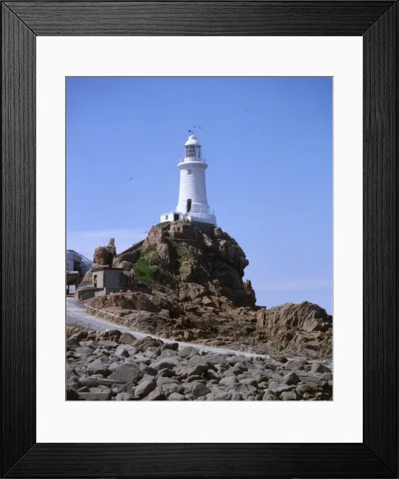 Framed Print : La Corbiere Lighthouse, St Brelade, Jersey, Channel Islands Framed Print : La Corbiere Lighthouse, St Brelade, Jersey, Channel Islands