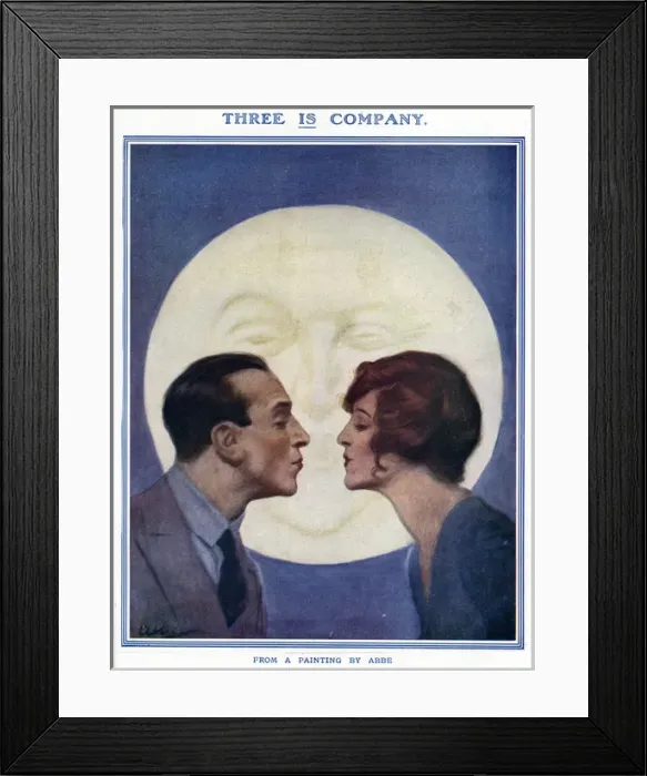 Framed Print : Three is Company by Abbe Framed Print : Three is Company by Abbe