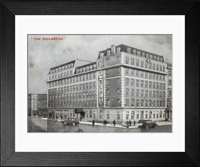 Framed Print : The Eccleston Hotel, Eccleston Square, London Framed Print : The Eccleston Hotel, Eccleston Square, London