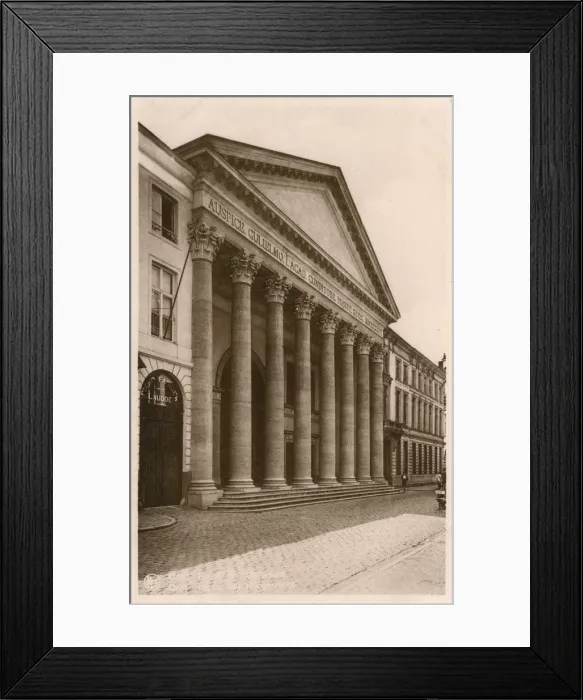 Framed Print : Ghent - Entrance of University - Flemish Region of Belgium Framed Print : Ghent - Entrance of University - Flemish Region of Belgium