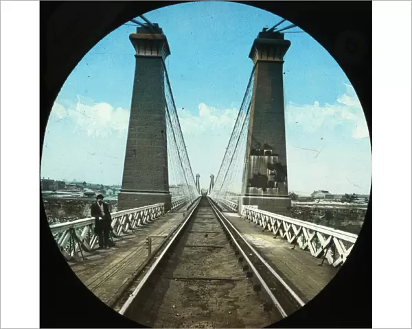 The Niagara Falls Suspension Bridge, USA