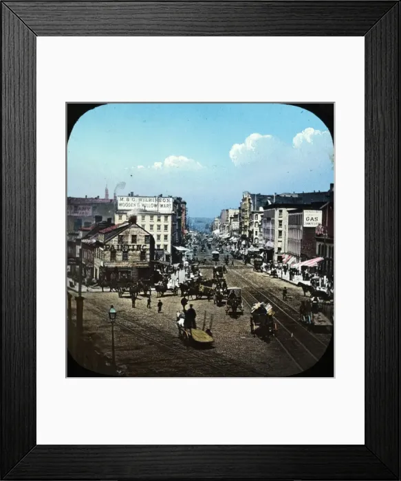 Framed Print : Canal Street, New York, USA