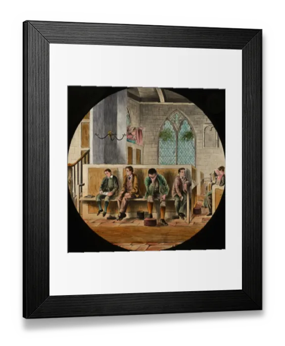Framed Print : Interor of the Church (Blacksmith weeping ) Framed Print : Interor of the Church (Blacksmith weeping )