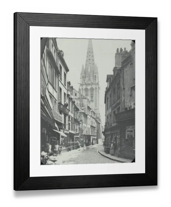 Framed Print : Caen Rue Froide Framed Print : Caen Rue Froide