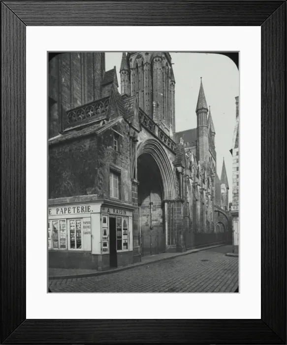 Framed Print : Coutances Cathedral Framed Print : Coutances Cathedral