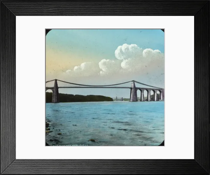 Framed Print : Menai Bridge