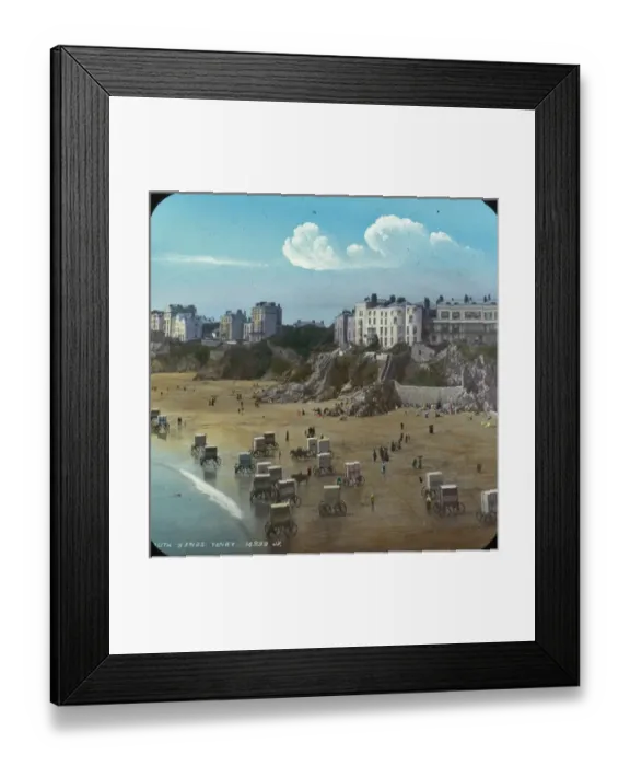 Framed Print : South Sands, Tenby Framed Print : South Sands, Tenby