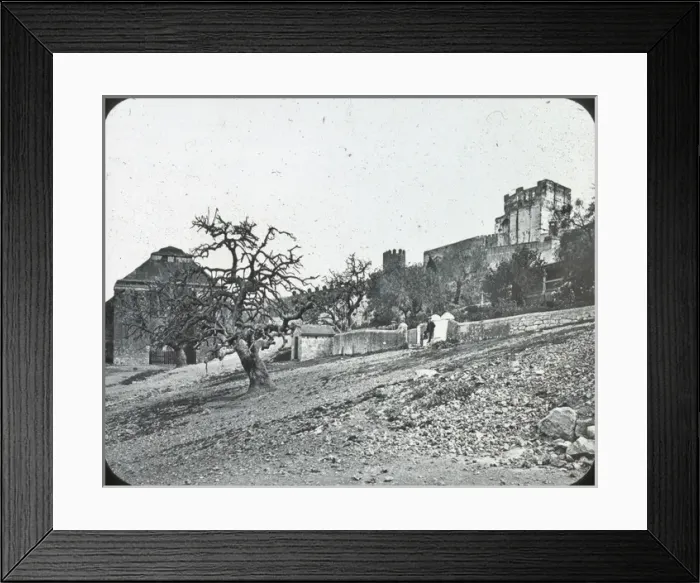 Framed Print : Moorish Castle Gibraltar Framed Print : Moorish Castle Gibraltar