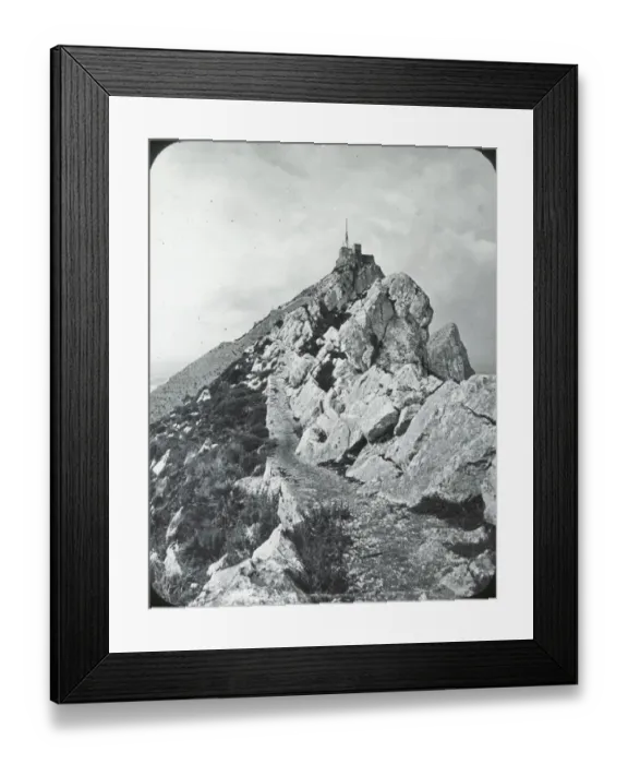 Framed Print : Signal Station Gibraltar Framed Print : Signal Station Gibraltar