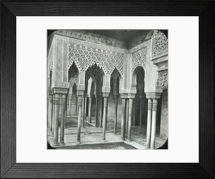 Framed Print : Corner of Court of Lions Framed Print : Corner of Court of Lions