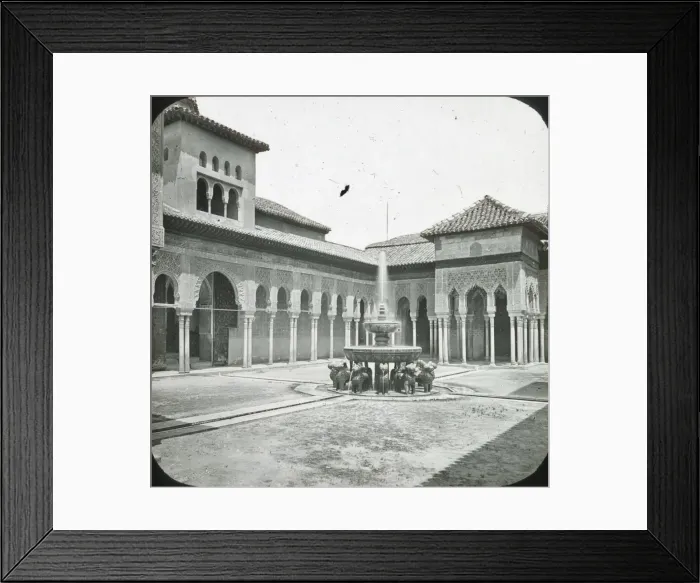 Framed Print : Court of Lions Framed Print : Court of Lions