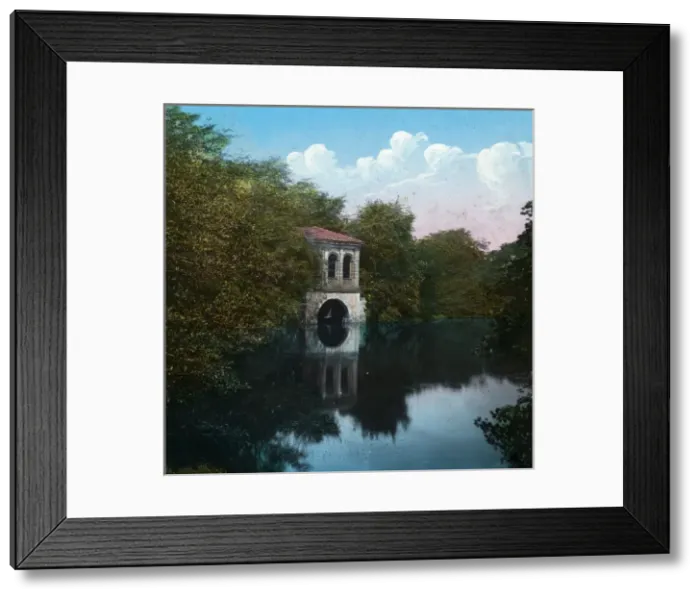 Framed Print : Birkenhead Park - The Lake - Wirral Peninsula Framed Print : Birkenhead Park - The Lake - Wirral Peninsula