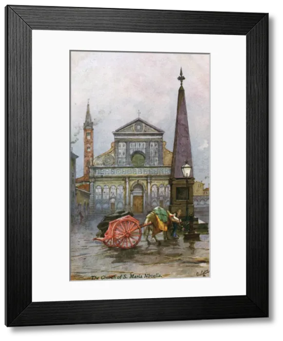 Framed Print : The Church of Santa Maria Novella - Florence, Italy Framed Print : The Church of Santa Maria Novella - Florence, Italy