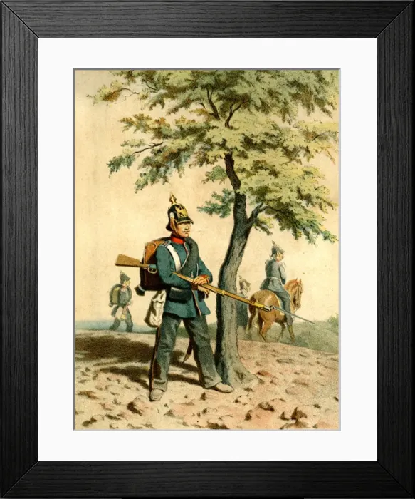 Framed Print : Prussian military Framed Print : Prussian military